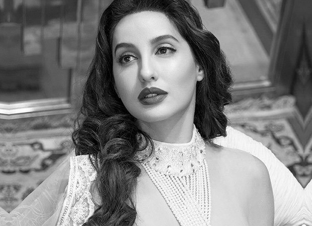 Nora Fatehi channels old school Bollywood charm donning Abu Jani and Sandeep Khosla attire