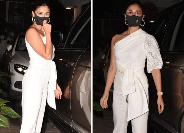 Alia Bhatt makes statement in cosycore fashion in all-white at Sanjay Leela Bhansali's birthday bash 