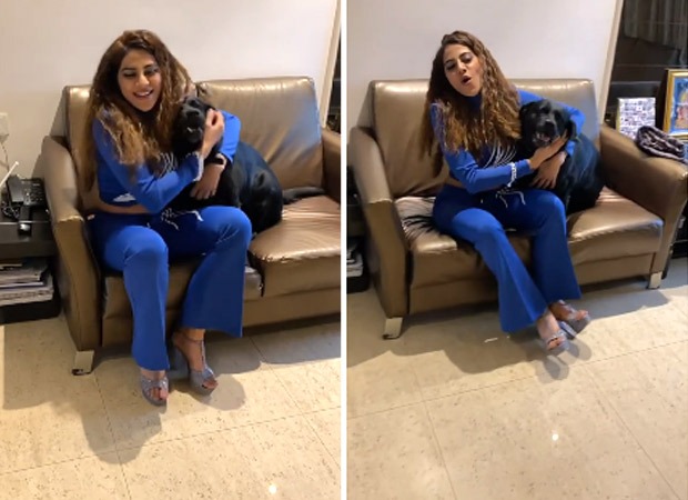 Nikki Tamboli shares an adorable video of meeting her pets after 5 months post Bigg Boss 14