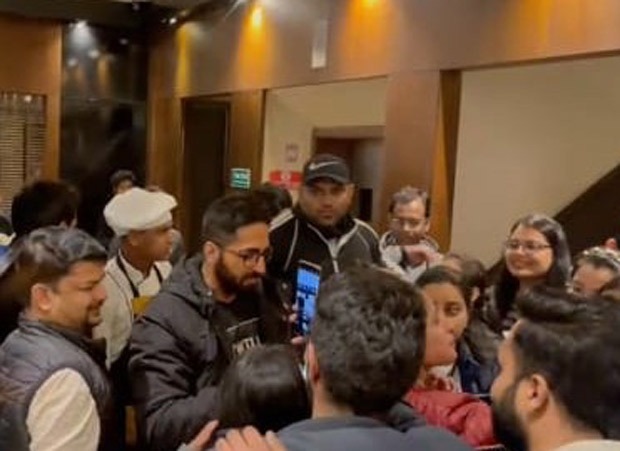 Shillong youth gate-crash Ayushmann Khurrana’s hotel while he shoots Anek, the star leaves his dinner to meet them