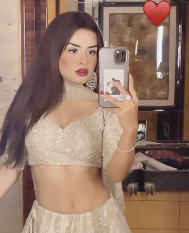 Avneet Kaur shines bright in silver embellished lehenga and bold makeup Avneet Kaur shines bright in silver embellished lehenga and bold makeup