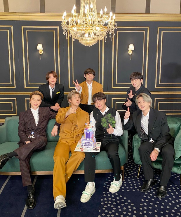 Dopamine Dressing For Bts As They Keep It Chic In Louis Vuitton At The Grammys 21 Bollywood News Bollywood Hungama