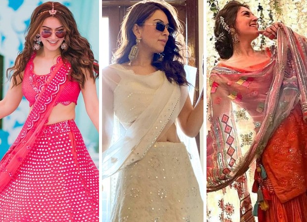 Hansika Motwani looks regal in stunning Indian attire during her brother's wedding