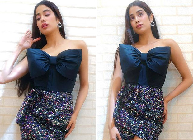 Janhvi Kapoor's sequin embellished skirt and bow top will make you stand  out at every party : Bollywood News - Bollywood Hungama