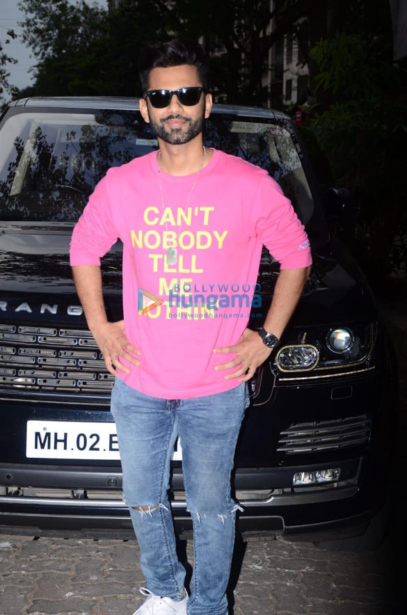 Photos: Mika Singh and Rahul Vaidya snapped in Andheri
