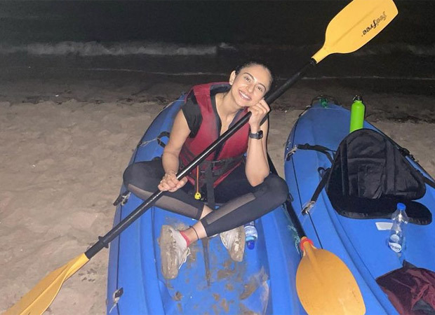 Rakul Preet Singh goes kayaking in the moonlight in Goa, shares pictures