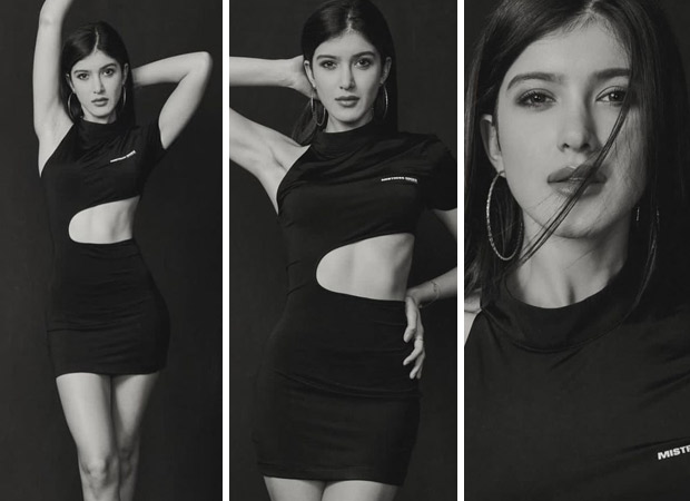 Shanaya Kapoor aces athleisure dressing in affordable black bodycon