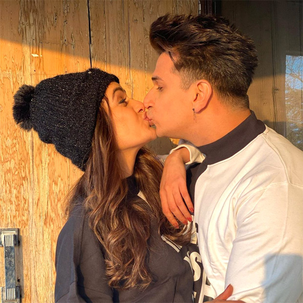 Prince Narula gives sweet kiss to wife Yuvika Chaudhary in these romantic pictures 