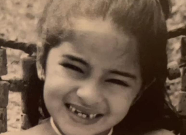 Ananya Panday shares a super adorable picture from childhood 