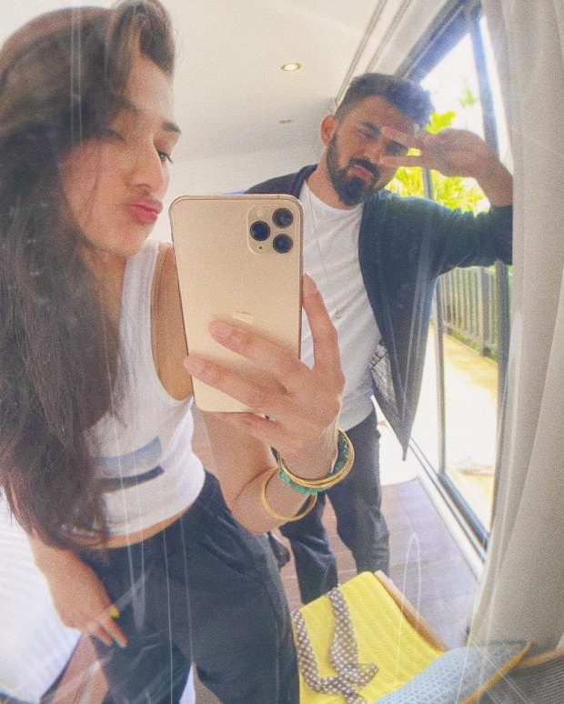 Athiya Shetty shares goofy pictures with rumoured boyfriend KL Rahul on his birthday  Athiya Shetty shares goofy pictures with rumoured boyfriend KL Rahul on his birthday