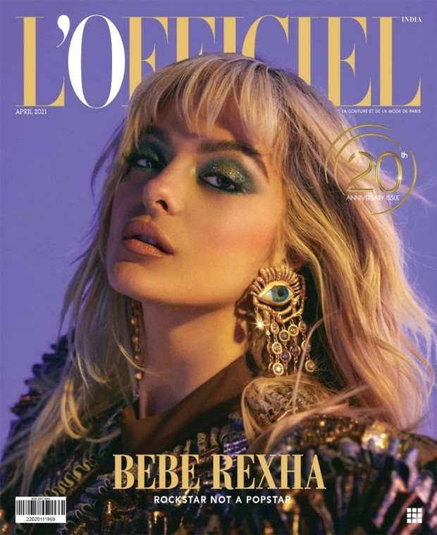 Bebe Rexha Goes All Glam On The Cover Of L Officiel India S April 21 Collector S Edition Bollywood News Bollywood Hungama