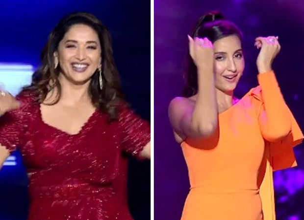 Madhuri Dixit dances on ‘Ek Toh Kum Zindagani', Nora Fatehi grooves to the beats of 'Choli Ke Peeche' on Dance Deewane 3, watch video Madhuri Dixit dances on ‘Ek Toh Kum Zindagani', Nora Fatehi grooves to the beats of 'Choli Ke Peeche' on Dance Deewane 3, watch video
