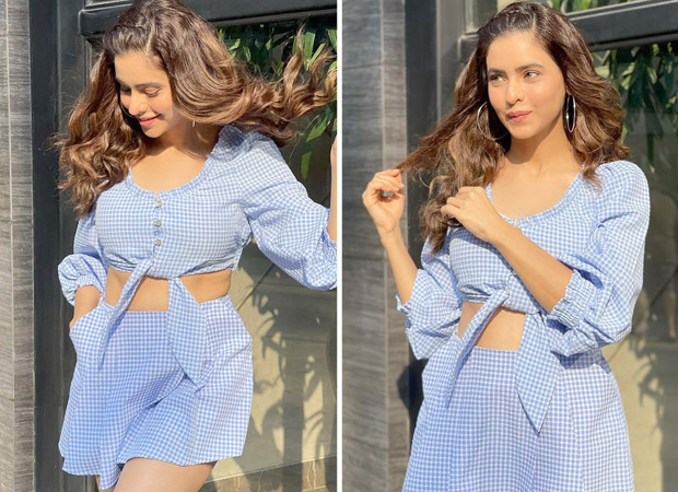 Tara Sutaria beats the heat white in white casual outfit, carries