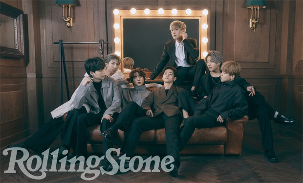 BTS soars in Louis Vuitton on the June cover of Rolling Stone