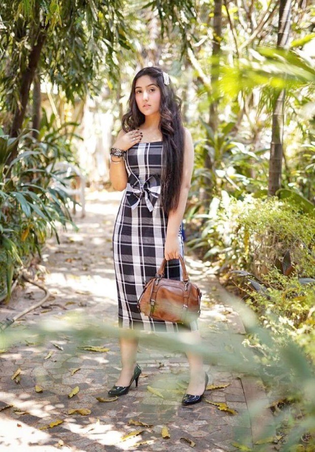 FASHION FACE OFF Avneet Kaur or Ashnoor Kaur - who donned the checkered midi dress better