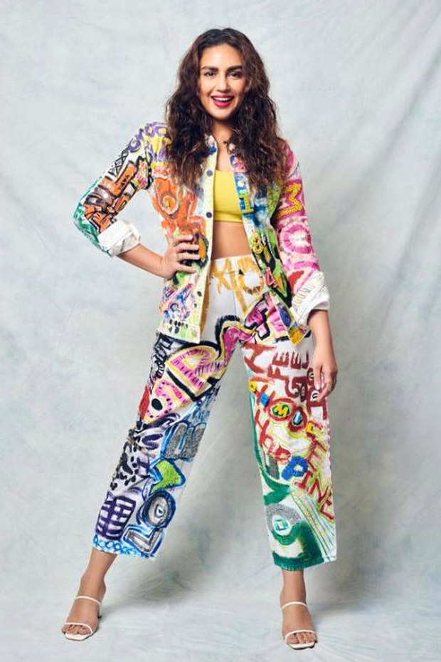 Huma Qureshi makes a splash in printed co-ord set worth Rs. 15,000 for Maharani promotions