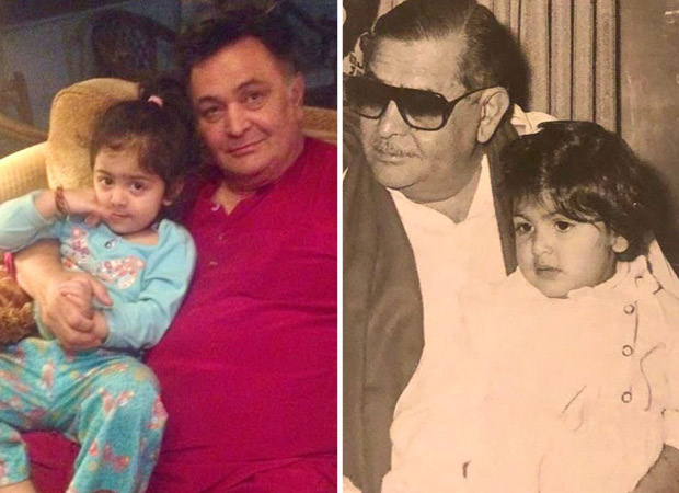 Neetu Kapoor shares throwback picture of Rishi Kapoor and Raj Kapoor as grandfathers