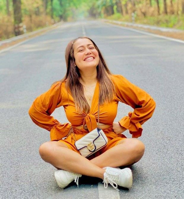 Neha Kakkar dons monotone co ords carries Gucci sling bag worth