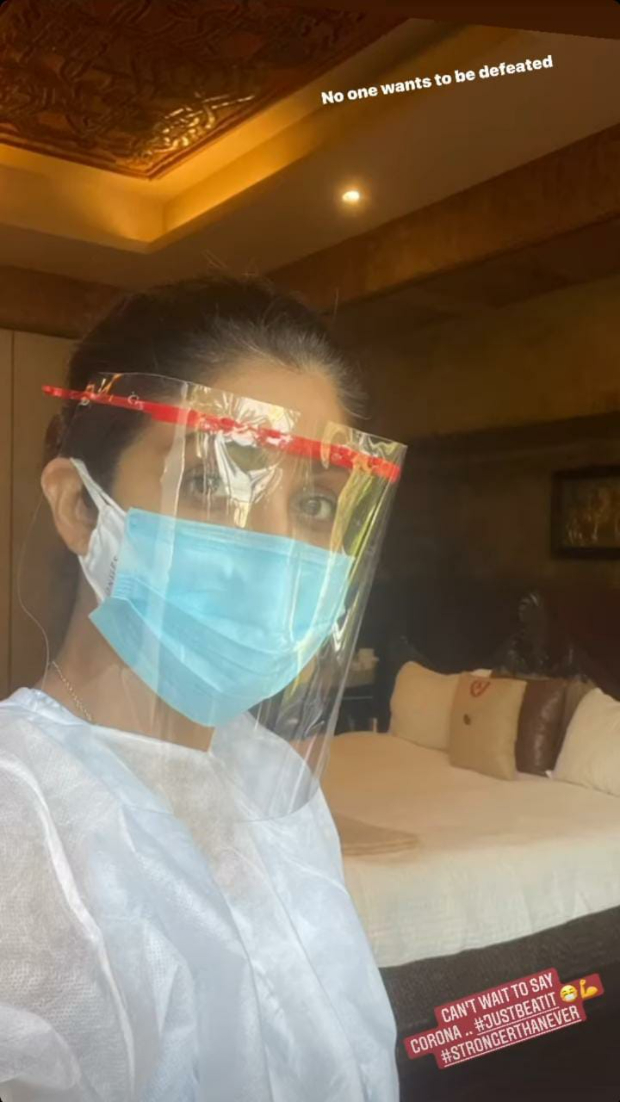 Shilpa Shetty shares a glimpse of celebrating love with Raj Kundra amid the pandemic
