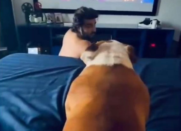 Arjun Kapoor cheekily posts about his dog Max watching Sandeep Aur Pinky Faraar