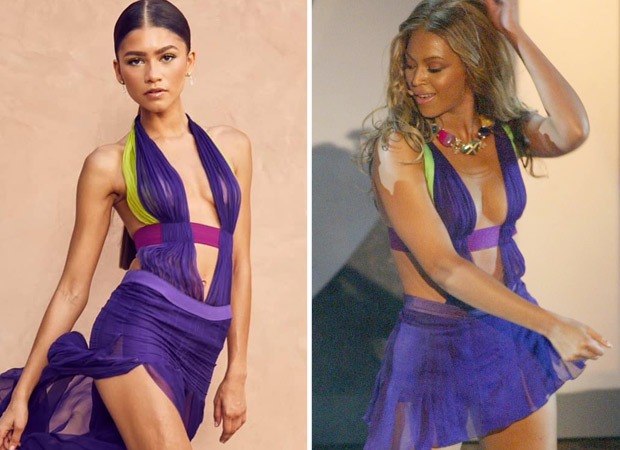 BET Awards 2021 Zendaya pays homage to Beyoncé in recreated version of risky Versace look and we are ‘Crazy In Love’ 