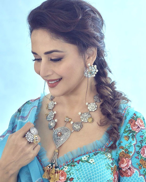 Madhuri Dixit makes sartorial statement in floral lehenga worth Rs. 72,000 for Dance Deewane 3