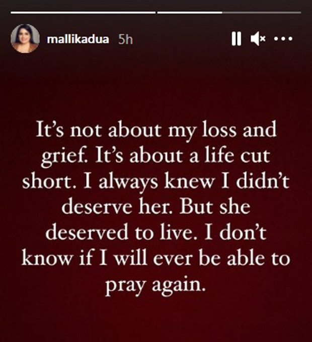 Mallika Dua's mother Padmavati Dua passes away, actress-comedian mourns untimely death of her mother Mallika Dua's mother Padmavati Dua passes away, actress-comedian mourns untimely death of her mother
