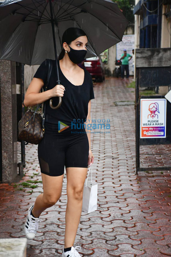 Photos: Nora Fatehi spotted at a dental clinic