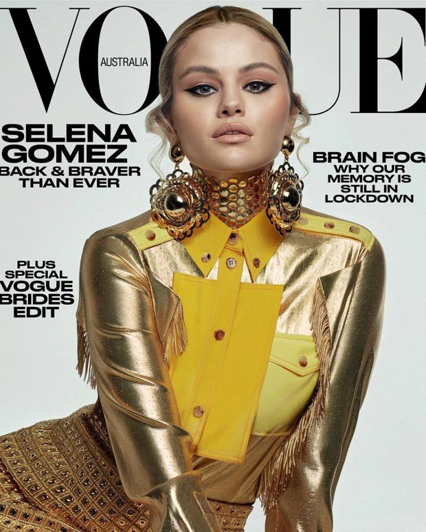 Selena Gomez is pinnacle of extravagance on the cover of Vogue