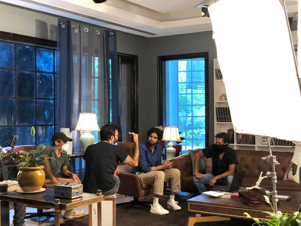 Shoojit Sircar and producer Ronnie Lahiri shoot with Irrfan Khan's son Babil Khan for a special project 