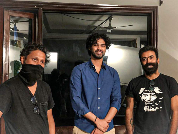 Shoojit Sircar and producer Ronnie Lahiri shoot with Irrfan Khan's son Babil Khan for a special project 