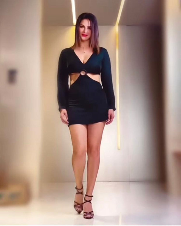 620px x 775px - Sunny Leone exudes oomph factor in sultry black mini dress with risky cut-outs  : Bollywood News - Bollywood Hungama