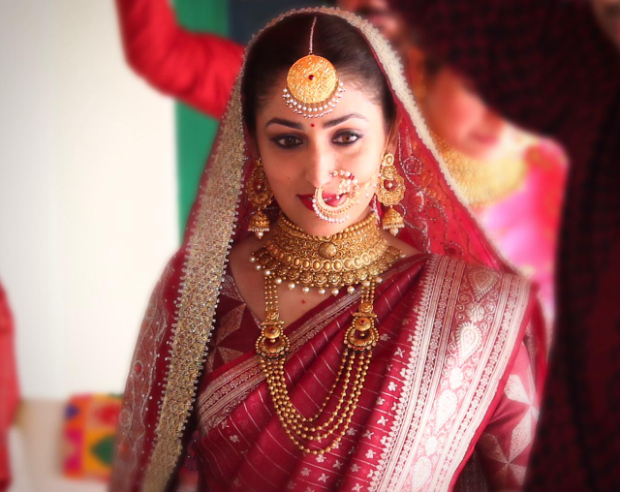 Dulhan silk discount saree for wedding