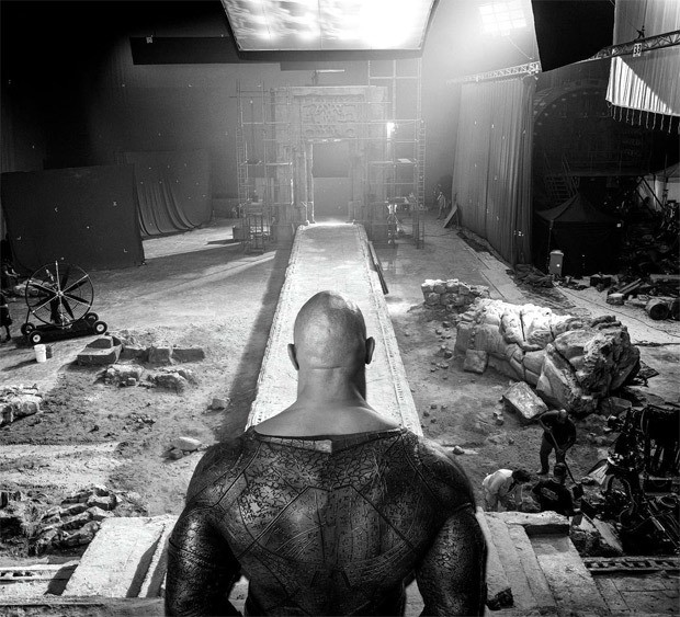 Dwayne Johnson shares a glimpse from the sets of Black Adam - "The hierarchy of power in the DC Universe is changing" Dwayne Johnson shares a glimpse from the sets of Black Adam - "The hierarchy of power in the DC Universe is changing"