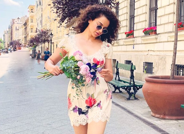 Kangana Ranaut heads to cinema after 2 years, watches Scarlett Johansson's Black Widow in Budapest with team Dhaakad