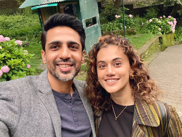 Taapsee Pannu starts shooting for Blurr; Gulshan Devaiah shares picture from the sets