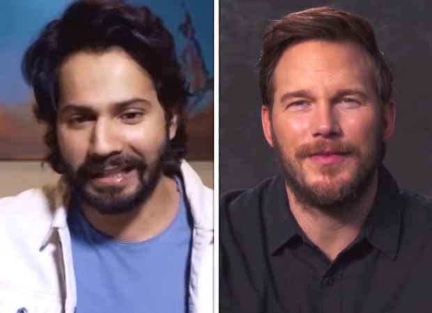 Varun Dhawan teaches 'Tan Tana Tan' dance to Chris Pratt as the duo interact ahead of the premiere of The Tomorrow War