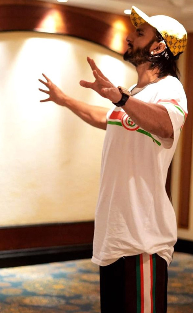 Ranveer Singh gives his fans a sneak peek into his prep as an actor! See pics:
