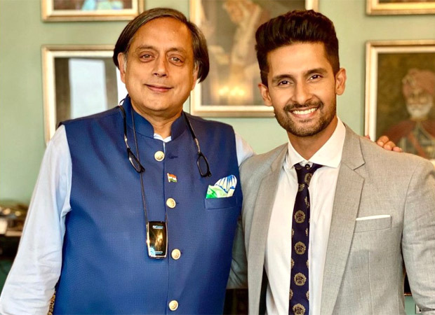Ravii Dubey shares his experience of meeting Shashi Tharoor on Independence Day