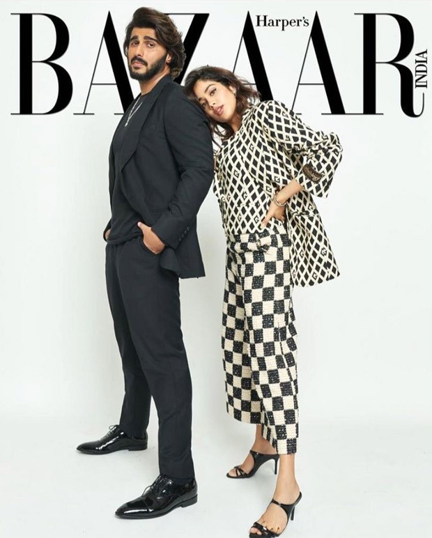 Janhvi Kapoor and Arjun Kapoor set modern family goals in coordinated outfits Janhvi Kapoor and Arjun Kapoor set modern family goals in coordinated outfits
