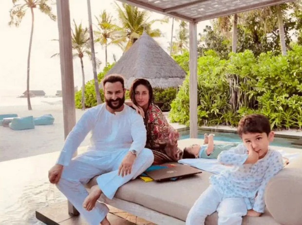 Kareena Kapoor Khan wishes husband Saif Ali Khan on his 51st birthday; shares family photo from Maldives with Taimur and Jeh 