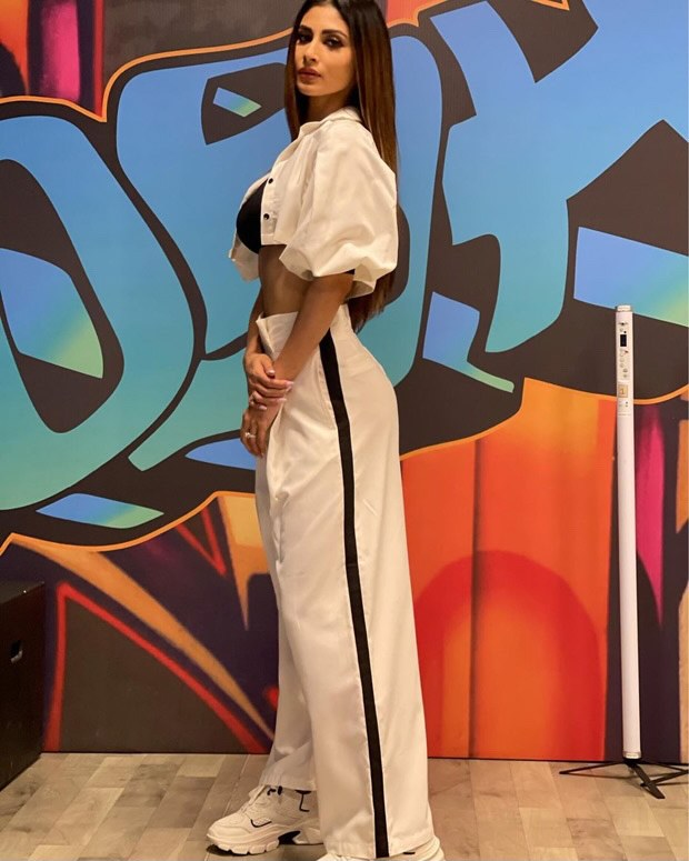 Mouni Roy slays in a super chic street style look while flaunting her toned midriff