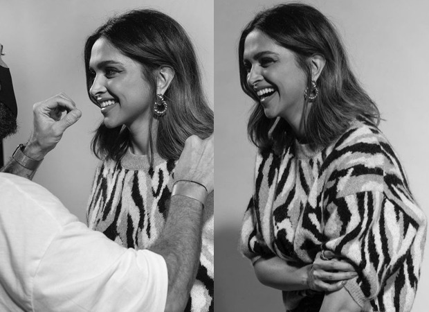 Deepika Padukone dons a fuzzy sweater and flashes her million dollar smile in latest picture
