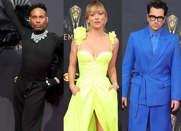  From Billy Porter to Kaley Cuoco to Dan Levy, here's looking at all the stars who dazzled on the red carpet!