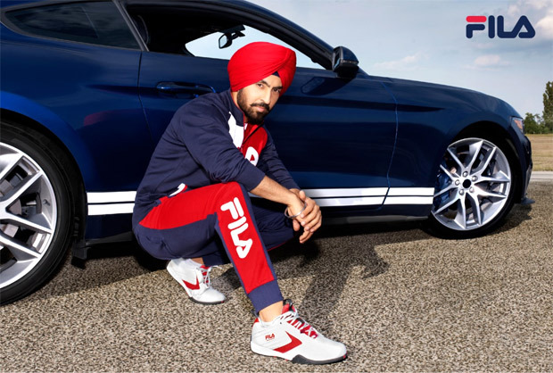FILA ropes in Diljit Dosanjh as the new face of uber-cool motorsport collection : Bollywood News Bollywood Hungama