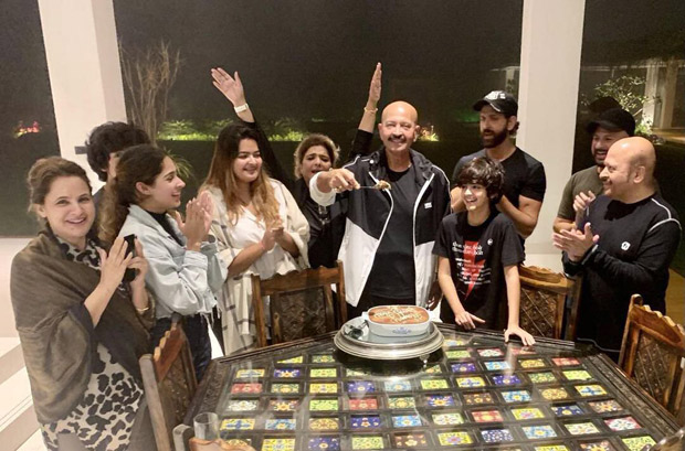 Hrithik Roshan with sons Hrehaan and Hridhaan join Rakesh Roshan in Lonavala on his 72nd birthday 