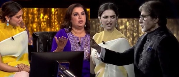 KBC 13: Amitabh Bachchan adds a funny twist to Deepika Padukone's 'Ek chutki sindoor' : Bollywood News - Bollywood Hungama KBC 13: Amitabh Bachchan adds a funny twist to Deepika Padukone's 'Ek chutki sindoor' : Bollywood News - Bollywood Hungama