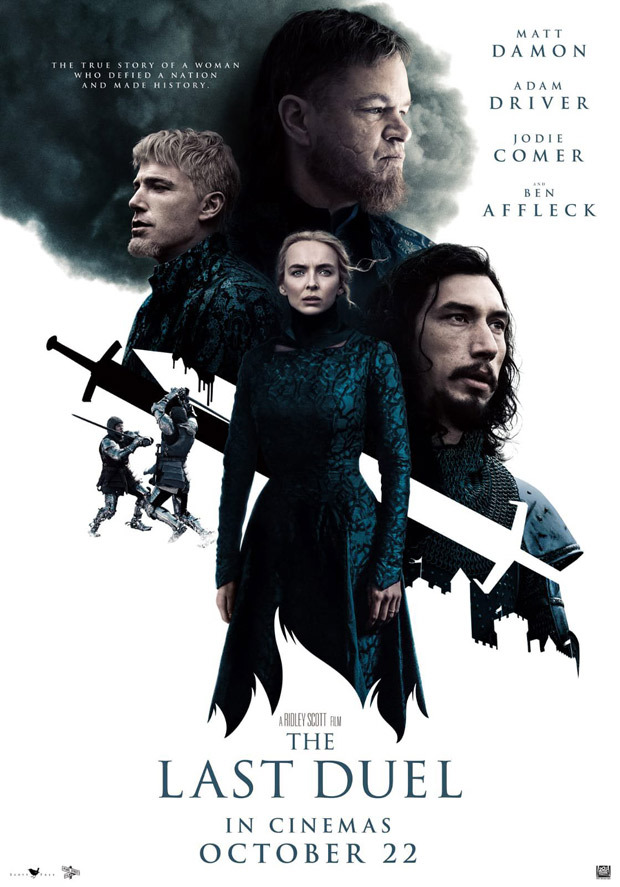 Matt Damon, Adam Driver, Jodie Comer and Ben Affleck starrer The Last Duel to release in theatres on October 22