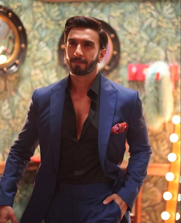 Ranveer Singh looks dapper in a crisp royal blue suit; Arjun