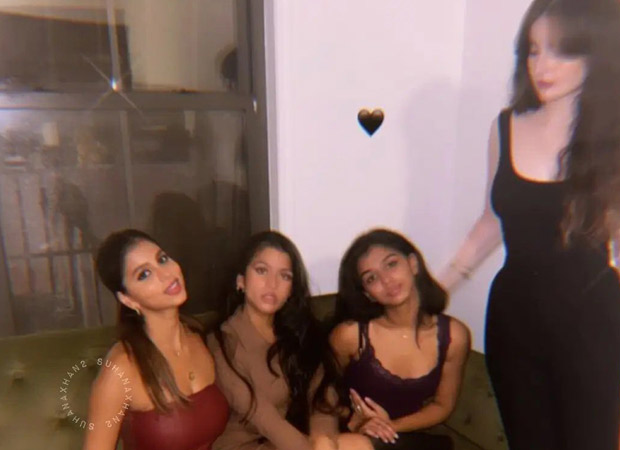 Shah Rukh Khan’s daughter Suhana Khan looks stunning in red as she parties with friends in New York